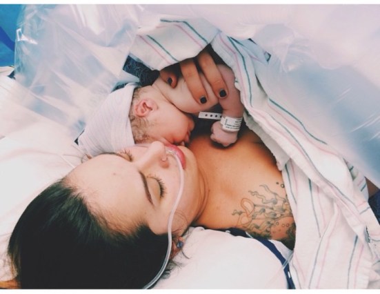 Natural (family centered) cesarean birth c-section Bamboola Baby