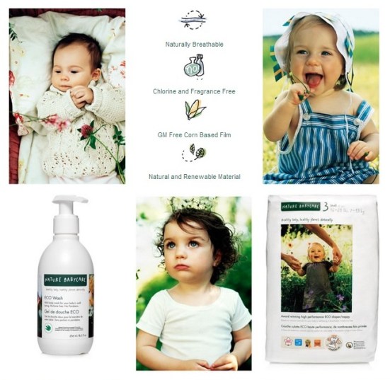 Nature Babycare diapers & wipes