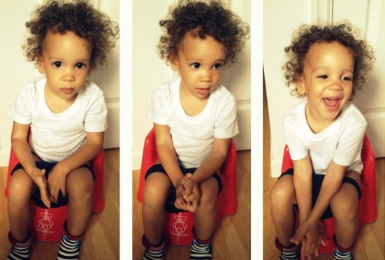 Potty training a 1-year old in less than a week