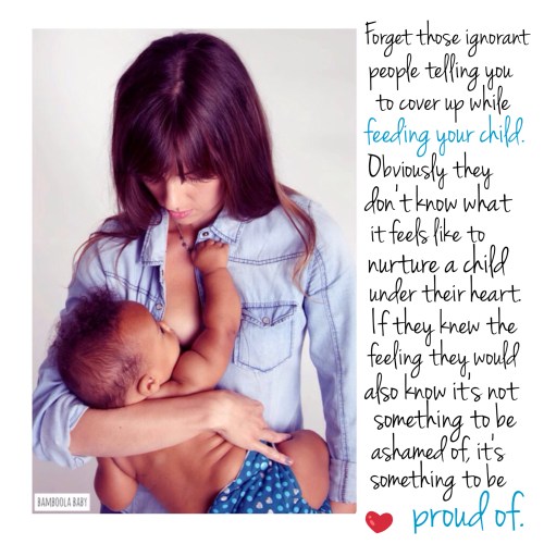 Bamboola Baby Nursing Breastfeeding in public